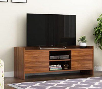 MAMTA DECORATION Engineered Wood TV Display Cabinet for Living Room TV Entertainment Unit with Storage Shelf for Home (Exotic Teak Finish)