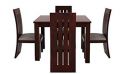 Mamta Decoration Sheesham Wood Furniture Dining Table with Four Chair (Mahogany)...