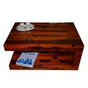 MAMTA Decoration Sheesham Wood Rectangle Shape Coffee Table for Living Room | Center Table | Teak Finish, Design 3, Standard (MD-Coffee-TB-TB)...