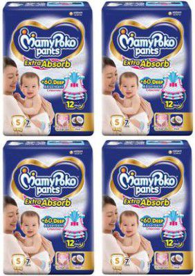 MamyPoko Pants NEW Extra Absorb Small Dipaers - S  (28 Pieces)