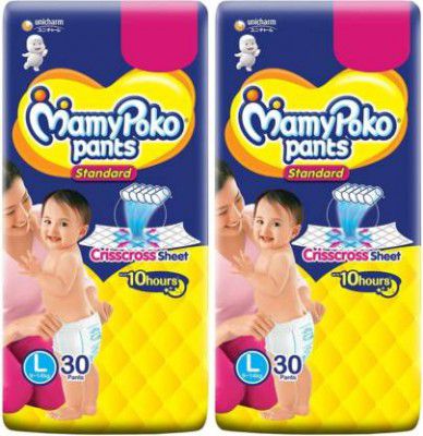MamyPoko PANTS STANDARD L-30+30 - L  (2 Pieces)