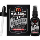 Man Arden 7X Beard Oil 30ml (Love Spell) - 7 Premium Oils Blend Supports Beard Growth & Nourishment...