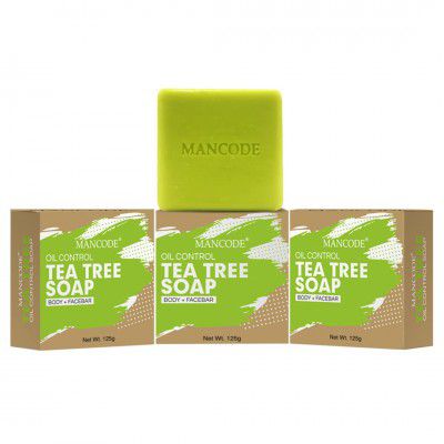 MAN CODE Tea Tree Soap Anti Bacterial - 125g 
