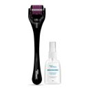 Man Matters 1.00 mm Derma Roller with Disinfectant | With 540 Titanium Alloy Needles | Promotes Beard & Hair Growth & Reduces Acne Scars | Safe & Effective to Use...