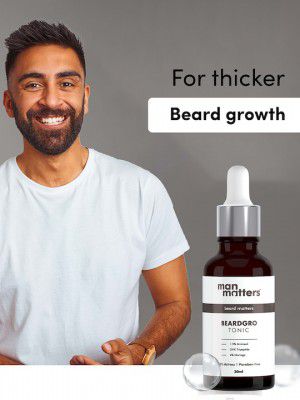 Man Matters BeardGro Tonic with Aminexil for Denser Growth 30 ml