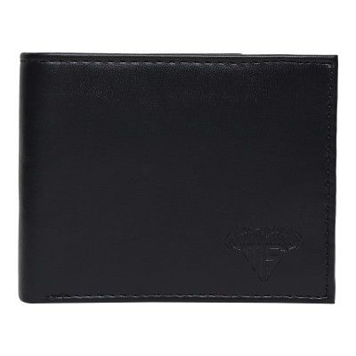 Man Struggle Classic Bifold Wallet | PU Leather | Mens Wallet with 6 Credit Card Holder | ID Card Window | Wallets Men with RFID Blocking | Black |