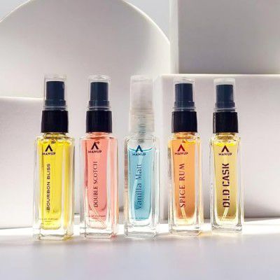 Man-Up Perfume Gift Set For Men | Pack Of 5 Eau De Parfum | 8ml Travel-Size Bottles, On-the-Go Luxury Aroma