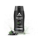 Man-Up Refresh Clean Active Charcoal Shower Gel For Deep Pore Cleaning 3 IN 1 Body, Face & Hair, - 200ml...