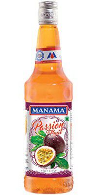 Manama Passion Fruit Syrup, 750ML for Cocktails and Mocktails