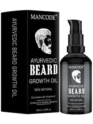Mancode Ayurvedic Beard & Hair Growth Oil, 50ml