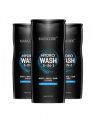 MANCODE Men Set Of 3 Black Hydro 3 in 1 Body Wash 450 Ml Each...