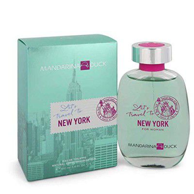Mandarina Duck Let's Travel To New York For Women Eau De Toilette 100ml