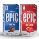 Manforce Epic Flavoured Condoms For Men (Desire Super Thin Silk Chocolate & Pleasure Long Lasting), 2x10s (Pack of 2)...