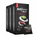 Manforce High Double Apple Flavoured Condoms for Men| 10 Count| Ultra Thin Condom Pack of 3...