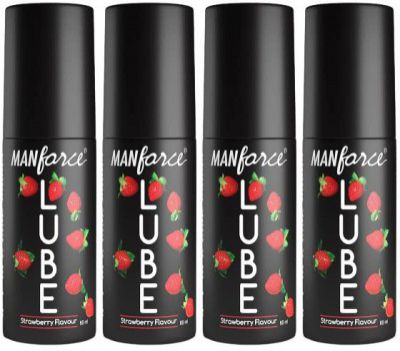Manforce Lube, Lubrication Gel for Men & Women, 60ml x pack of 4
