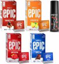 Manforce Ultimate Adventure Box - Assorted Condoms ,Pack of 4 of with Manforce lube 60 ml...