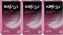 MANFORCE ULTRA THIN COMBO CONDOM, BUBBLEGUM FLAVOURED CONDOM, PACK OF 3 Condom  (Set of 3, 30 Sheets)...
