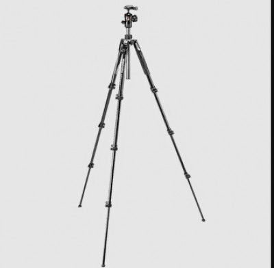 Manfrotto Befree-Advanced 151cm Adjustable Tripod for Camera (360 Degree Panoramic Rotation, Black)