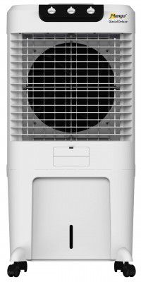 Mango Glacial Deluxe Personal Room Air Cooler with Silent Fan and Honeycomb Pads  