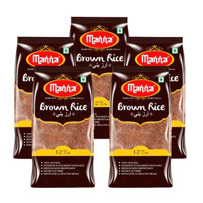 Manna Brown Rice 5kg (Unpolished) 