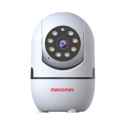 MANOMAY Bot Pro 2MP Smart CCTV Wi-fi Home Security Camera | Supports SD Card Up to 256 GB