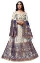 Mansvi fashion women's Banarasi silk Jacquard lehenga choli (free size and semi-stitched)....
