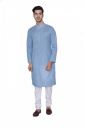 Manthan Men's Kurta, Self Design Textured Full Sleeves Casual Wear Kurta for Men...