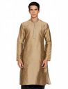 Manthan Men's Mandarin Collar Full Sleeves Ethnic Knee Length Kurta...