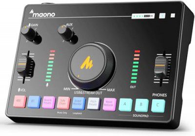 MAONO Audio Interface for Recording Studio, AMC2 NEO