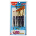 MAPED Synthetic Hair Round Brush Set of 7, Multicolour (867616)...