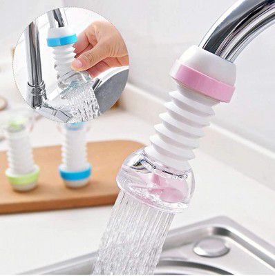 MAPPERZ 360 Degree Adjustable Rotating Plastic Water Faucet Tap (2)