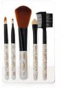 MAPPERZ Pack of 5 Synthetic Makeup Brush Set Foundation Blending Blush Face Powder ...