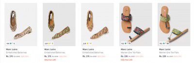 Marc Loire Women's Footwear Upto 85% Off