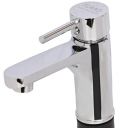 Marcoware Brass Flora Single Lever Basin Mixer Tap with Provision for Hot and Cold Water, Chrome, Polished Finish...