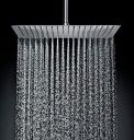 Marcoware SS Breezo Heavy Duty Bathroom Overhead Shower Head 10 Inches, Chrome, Polished Finish...