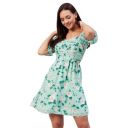Marie Claire Women's Polyester A-Line Above The Knee Casual Dress...