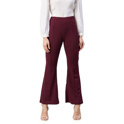 Marie Claire Women's Regular Fit Casual Pants
