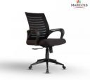 Marigold Orbit Mid-Back Office Chair with High-Quality Material Mesh, Fabric Office Executive Chair  (Black, DIY(Do-It-Yourself))...