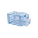 Market99 Stylish Pink 2 Layer Mini Drawer for Cosmetic & Make-up | Multipurpose Drawer...