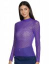 Marks & Spencer B by Boutique Womens Solid Polyester Blend Round Neck Regular Fit Long Sleeve Top...