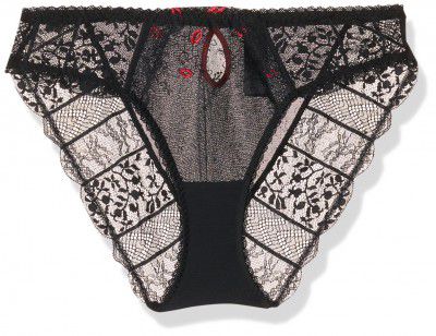Marks & Spencer Boutique Womens Polyamide Blend Embroidery High Rise High Leg Knicker