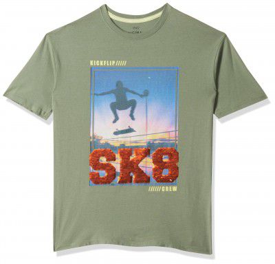 Marks & Spencer Boys Printed Cotton Round Neck Regular Fit T Shirt