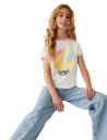 Marks & Spencer Girls Printed Cotton Round Neck Regular Fit T Shirt...