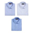 Marks & Spencer Mens Cotton Blend Regular Fit Easy Iron Short Sleeves Shirt (Pack of 3)...