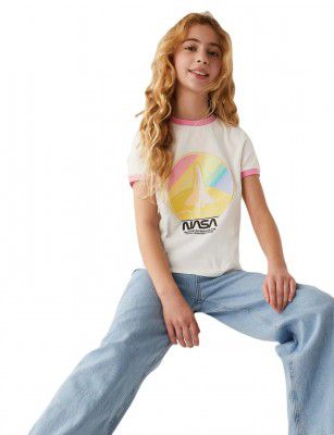 Marks & Spencer Pure Cotton NASA™ T-Shirt