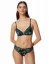 Marks & Spencer Rosie Womens Silk Printed High Rise Brazilian Knicker...