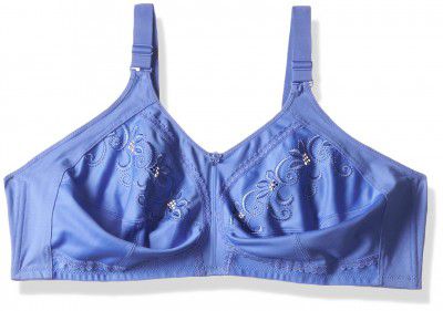 Marks & Spencer Total Support Embroidered Full Cup Bra B-G_T338020AFRESH Blue_42G