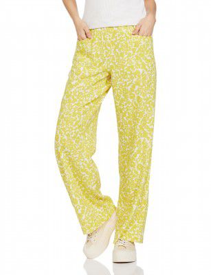 Marks & Spencer Womens Printed High Rise Regular Fit Trouser