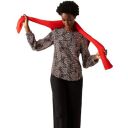 Marks & Spencer Womens Printed Polyester Blend Round Neck Regular Fit Long Sleeve Top...