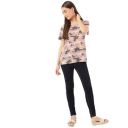Marks & Spencer Womens Printed Polyester Round Neck Relaxed Fit T-Shirt...